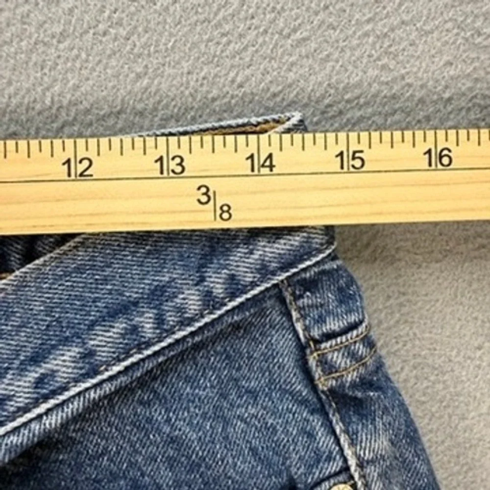 VTG J.Crew Straight Leg Denim Jeans 32x34 (FIT 29x33) Blue Made in USA Workwear
